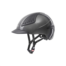 Uvex Exxential II black/silver ridehjelm 